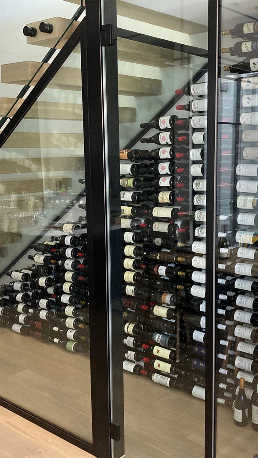 How to Use Space Under Stairs for a Wine Storage