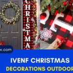 Add Festive Cheer to Your Home with the Ivenf Christmas Decorations Outdoor Yard Front Porch Sign Set