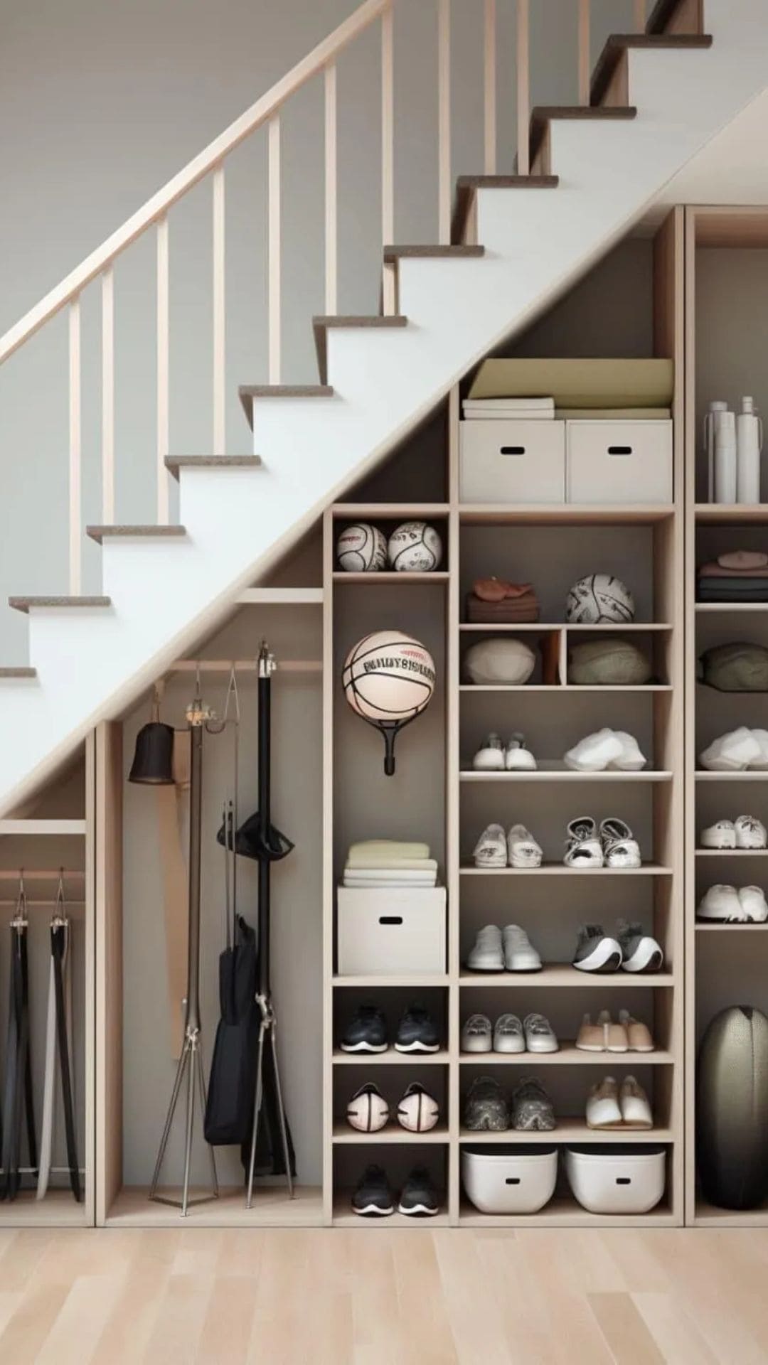 Space-Saving Pantry Ideas for Small Space Under Stairs