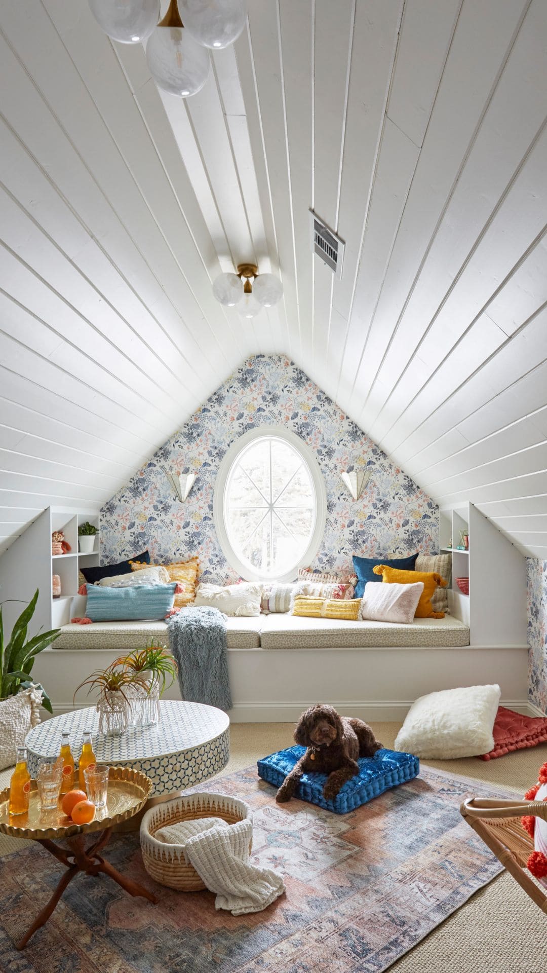 Small Attic Bedroom Ideas with Angled Ceilings for Teens