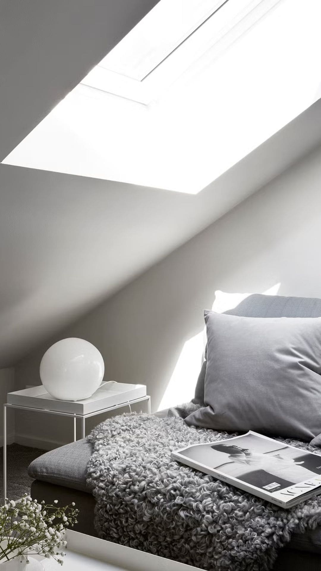 Small Attic Bedroom Ideas with Angled Ceilings and Decor