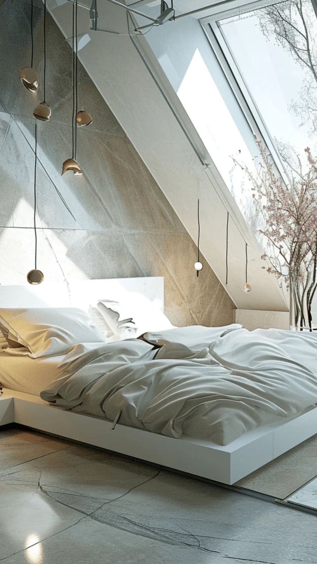 Small Attic Bedroom Ideas with Slanted Walls and Windows